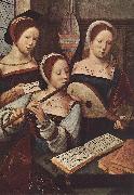 MASTER of Female Half-length Concert of Women sg oil painting artist